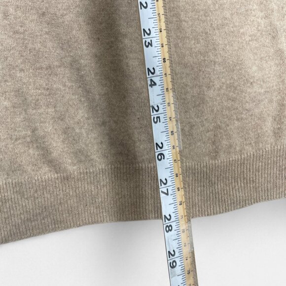 Pronto Uomo Tan V-Neck Sweater - Picture 5 of 6